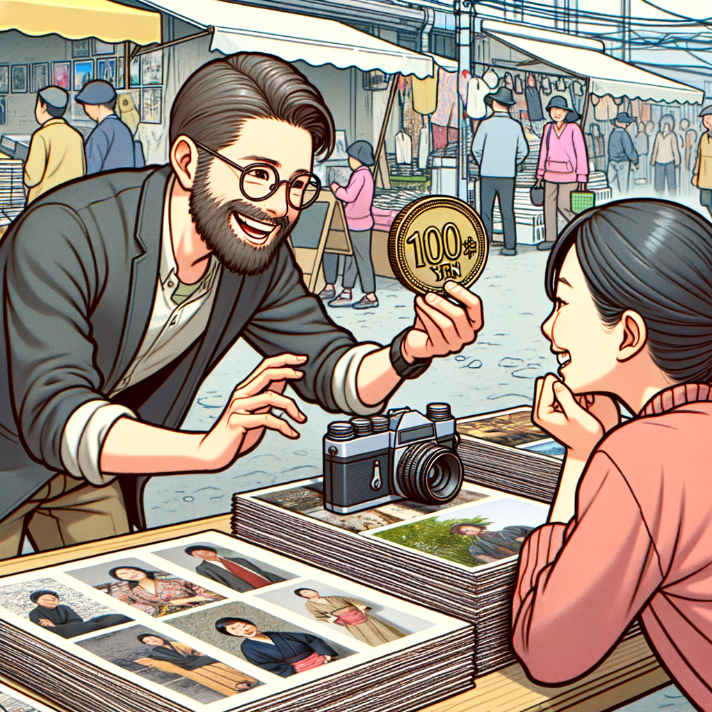写真を売って